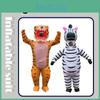 Hilarious Tiger Zebra Inflatable Costume For Adults Perfect For Halloween Parties