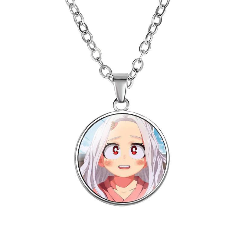 My Hero Academia Pendant Necklace Handmade Alloy Cartoon Character Jewelry