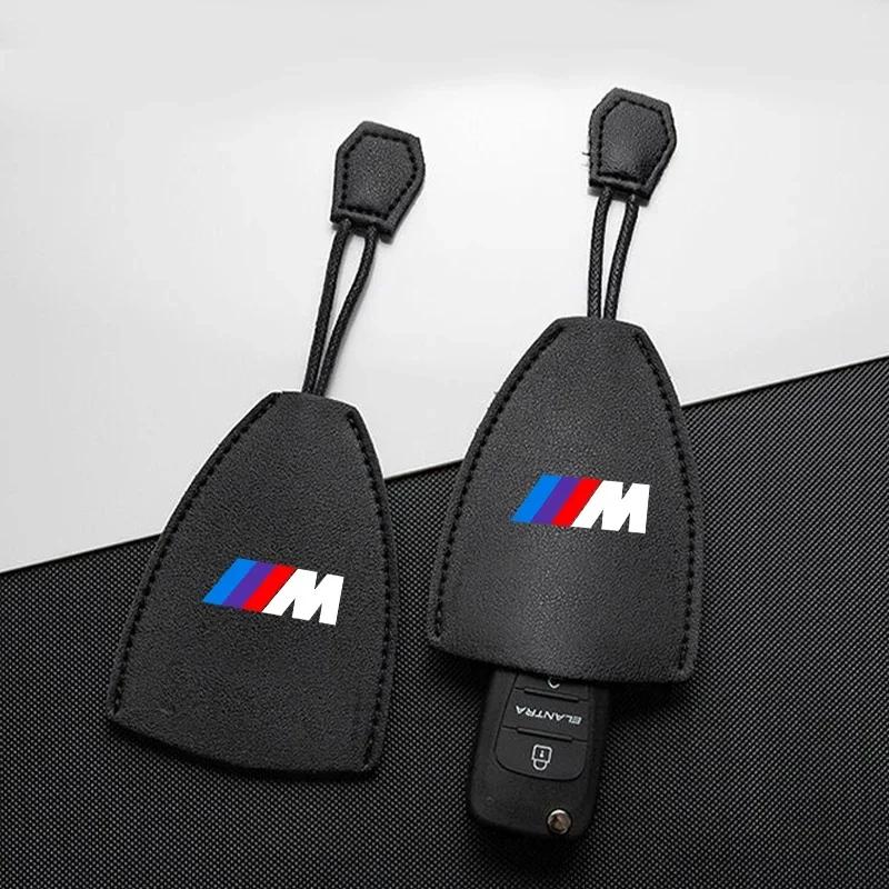 Mode Auto Sleutelhanger Opbergtas Gesplitste Auto Sleutelhoes Sleutelhoes Embleem Voor BMW M M3 M5 M6 E46 E90 E39 F10 F20 F30 G20 X5 X3 X6 Z4