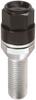 KYO-EI (Kyoei Industry) LEGGDURA RACING Wheel Bolts, M14 X P1.5, 14R Taper, 28mm Neck, Black, KIC8028K4