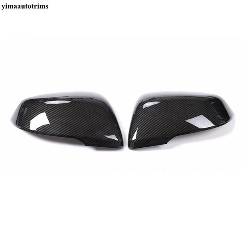 Chrome Door Rearview Mirror Shell Cap / Strip / Front Bumper Fog Light Lamp Cover Trim Accessories For BMW X2 F39 2018 -