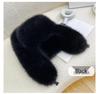 Women's Winter 2024 Plush Hat - Solid Color, Ear Protection, Windproof, Faux Fur Lei Feng Style