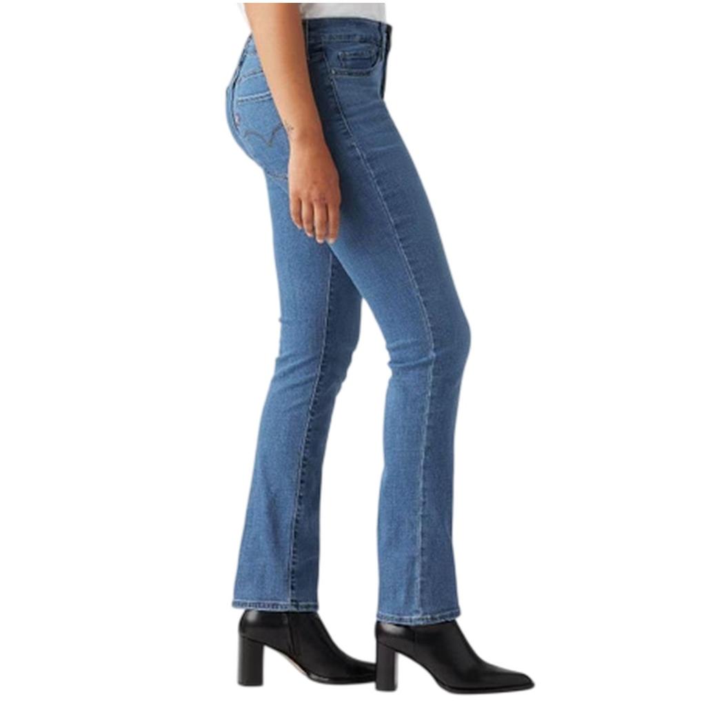 Levis Womens/Ladies High Rise Straight Leg Jeans