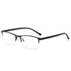New Metal Half-frame Anti-blue Light Reading Glasses For Business Men Lightweight Reading Glasses