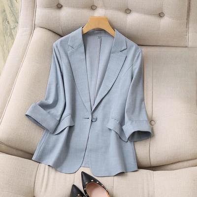 Kadınlar İçin Şık Günlük Blazer Ceket İlkbahar ve Sonbahar Mevsimleri İçin Mükemmel