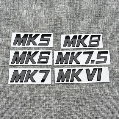 Volkswagen Golf Modified Car Logo Sticker: Numbers 5-8