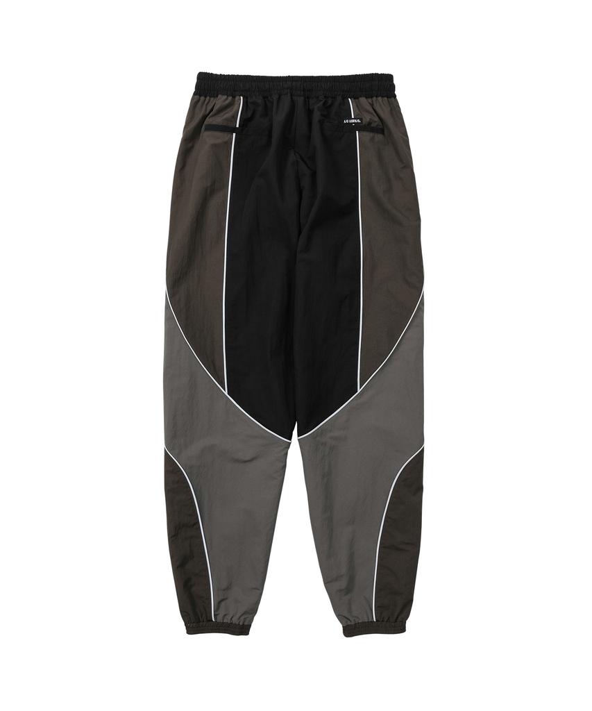 AJOBYAJO Multi Color Nylon Athletic Pants [Charcoal]