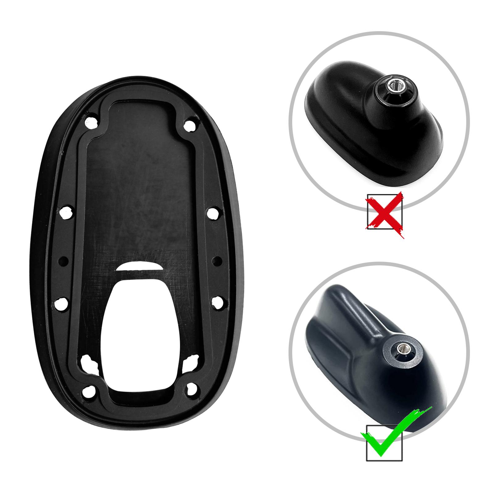 

Antenna Base Gasket, Car Rubber Roof Antenna Base Sealing Gasket Replacement for BMW Mini R55 R56 65203456088, чёрный