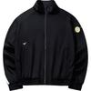 Casual Knit Baseball Collar Jacket Women Jackets Basic-Black 162438722-3