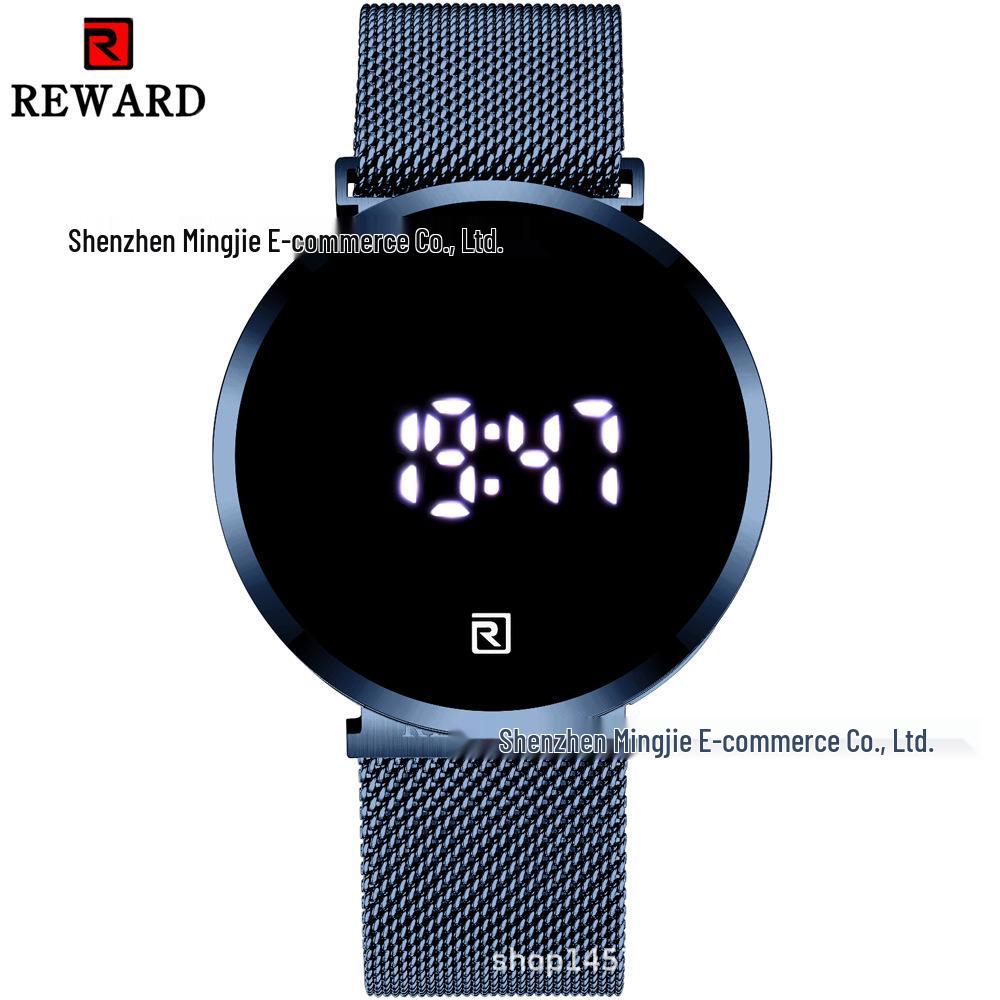 REWARD Men's Waterproof LED Sports Watch 52002 - Multifunctional & Luminous