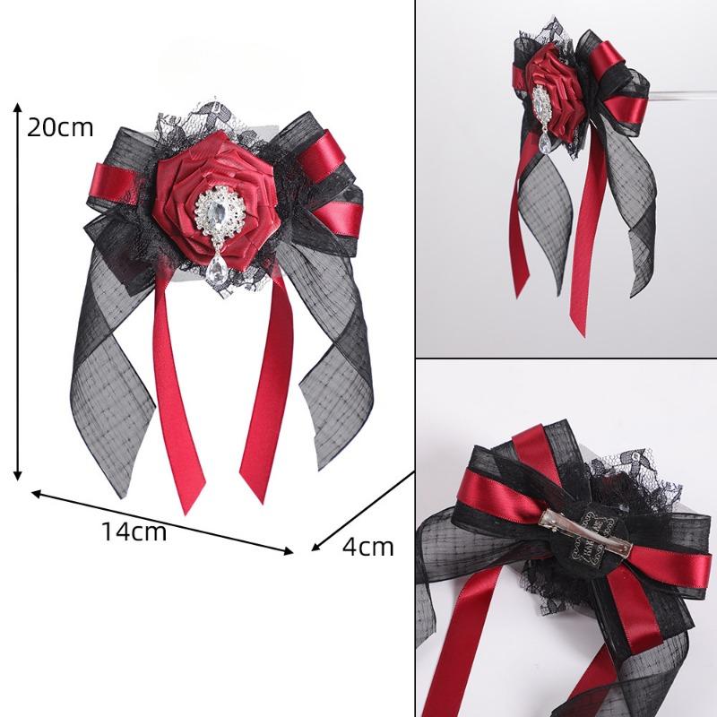 Witch Veil Bride Party Hair AccessoryDay of The Dead Makeup Headband Halloween Short Veil