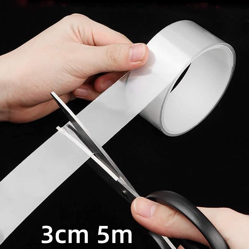 Car Door Sill Protector Transparent Anti Scratch Strip Trunk Guard Plate Universal Thick Protective Film