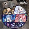 Re Zero Round Area Rug Carpet Rug For Living Room Bedroom Sofa Playroom Decor Nonslip Floor Mat