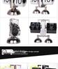 European Style Automatic Flip Desk Clock – Creative Small Mechanical Design for Living Room
