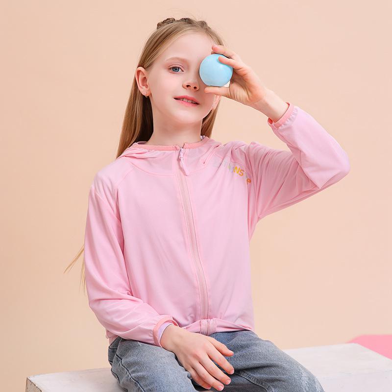 Kids' Summer Sun Protection Quick-Dry Jacket – Boys' Sportswear and Girls' Anti-Mosquito Skin Clothing