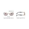 Prada Oval Sunglasses With Engraved Logo Women sunglasses Light-Purple SPR65Z_EZVN_FE20I_C_055