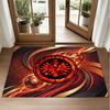 Eintracht Frankfurt Football Design Crystal Velvet Rug Soft Decorative Mat for Bedroom Entrance