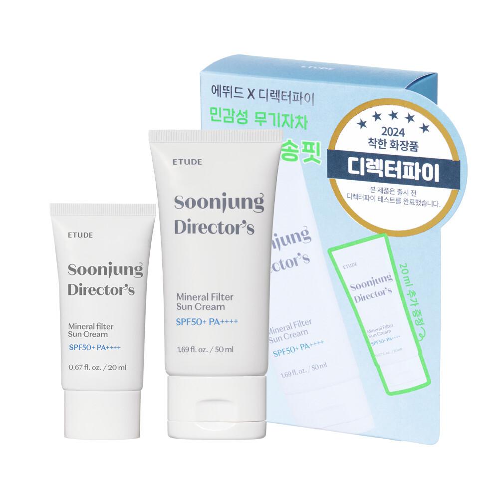 

Etude House Soonjung Director s Mineral Filter Sun Cream 50ml+20ml