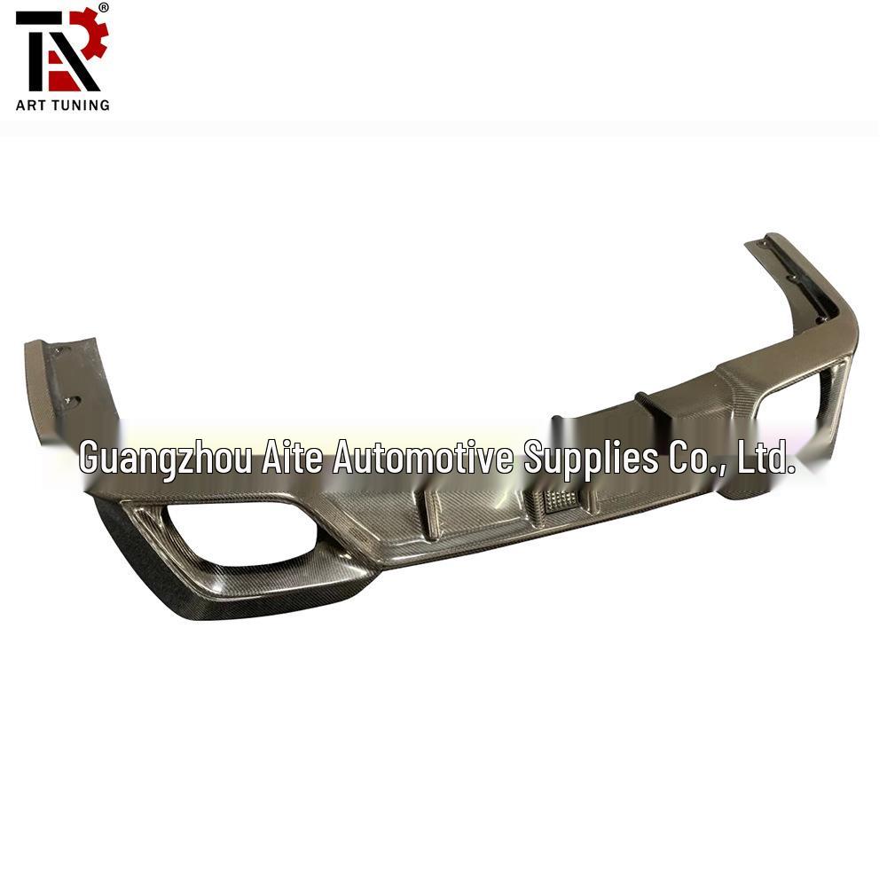 Carbon Fiber Rear Lip Spoiler with Lights for BMW 3 Series G20/G28