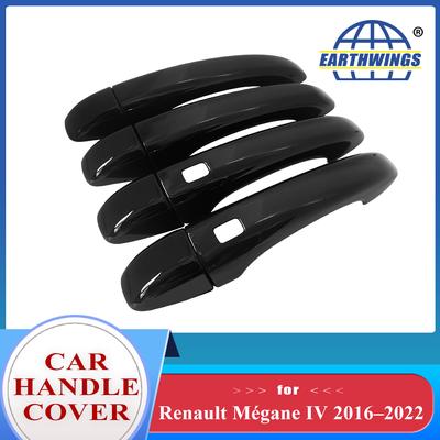 Car Door Handle Cover For Renault Megane 4 IV MK4 2016~2022 GrandTour SportTourer Sedan GT RS Trophy Exterior Accessories