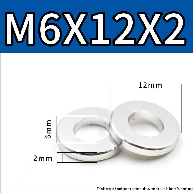 Colorful Aluminum Alloy Flat Washer & Spacer (M4/M5/M6/M8)