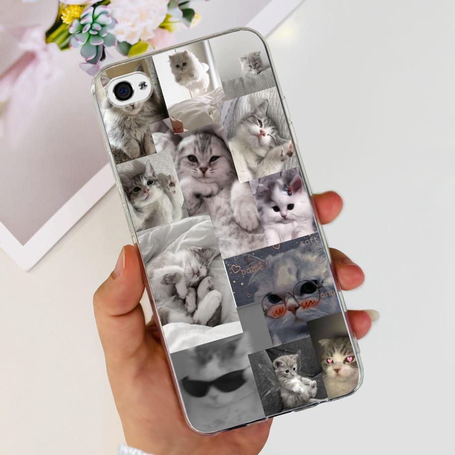 Case For iPhone 4 4S Case Cute Panda Cartoon TPU Shockproof Cover For Apple iPhone 4 iPhone 4S iphone4 i4 Cases Protective Shell
