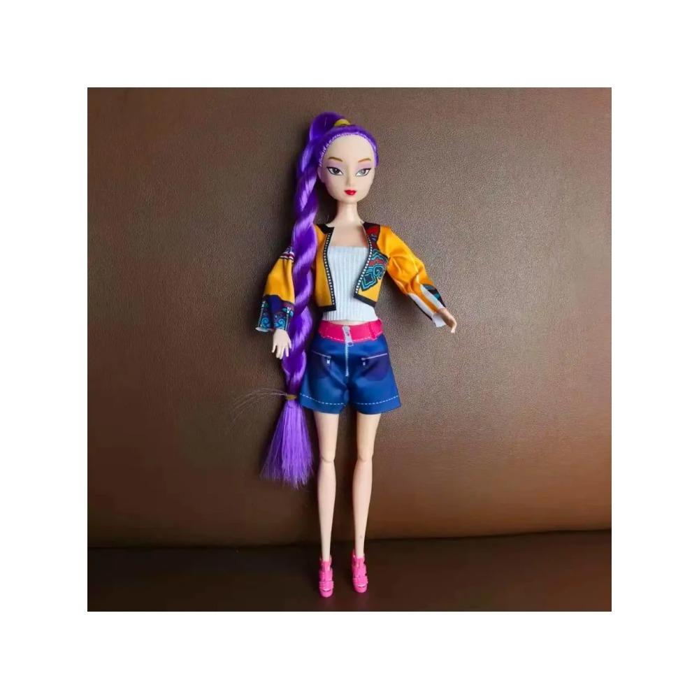 NEW Anime KPop Demon Hunters Doll Vinyl Toy Rumi Mira zoi Character vinyl mask figurine Birthday Gift Fan Club Gifts