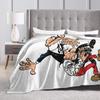 Blanket Decorative Mort & Phil Mortadelo y Filemón Throw Blanket  Flannel Bedspread For Home Decor Comfortable Sofa Bed Cover