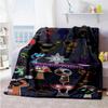 Incredibox Customize Your Name Blanket Lightweight Customizable Blanket Ultra-Soft Suitable for Livingroom Picnics Seaside Bed All-Season Use