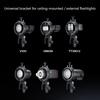 S Shaped Flash Bracket For S3,V1/V860III/AD200 Hot Shoe Mount Speedlights Quick Installation Lightweght Durability Design