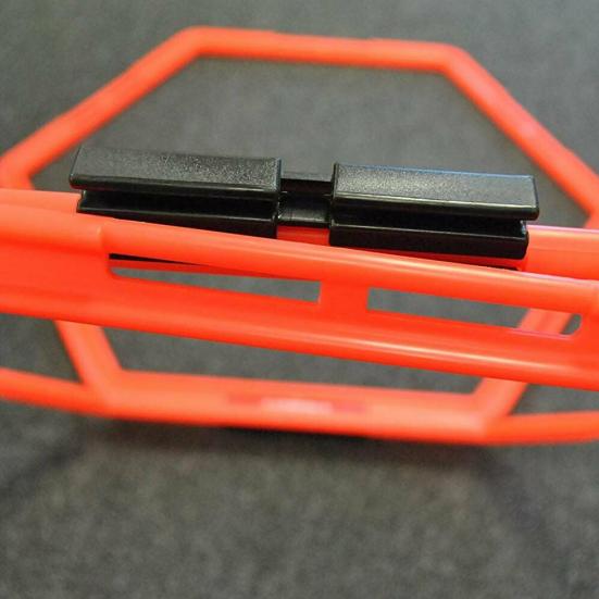 6Pcs Hexagon Agility Exercise Rings Football Basketball Training Loop Circle