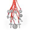 Vintage Catholic Hanging Ornaments Catholic San Benito Medalla Cross  Home Office Decoration