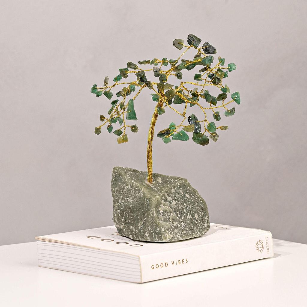 Gemstone Tree Green - Luck Small