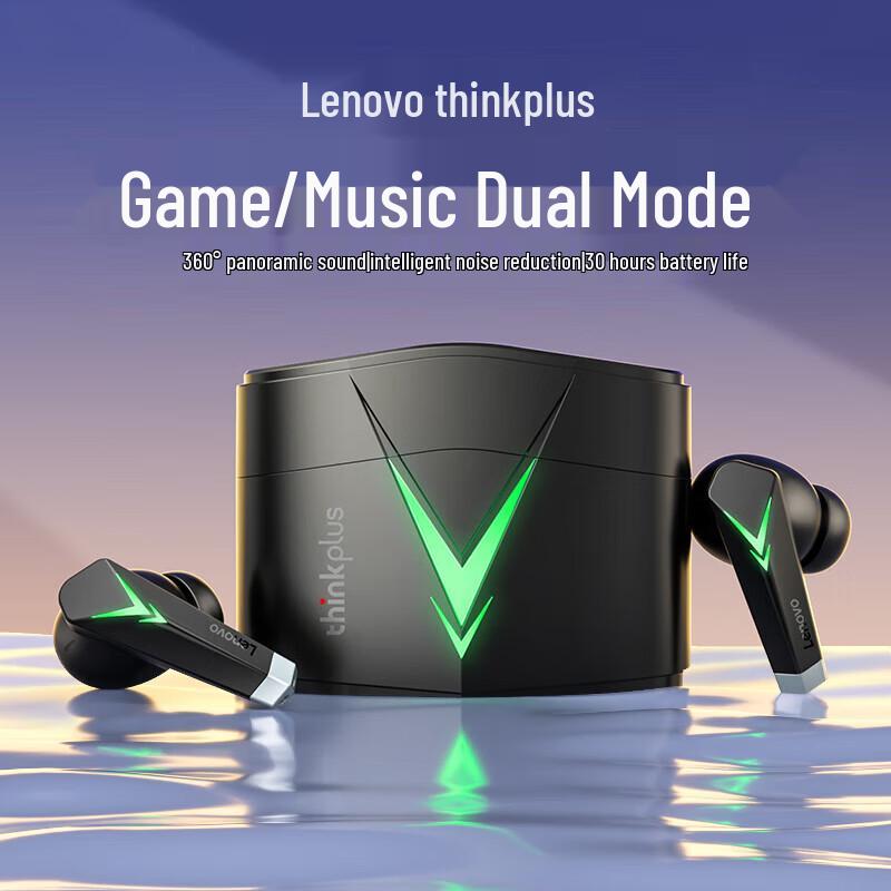 

Lenovo Thinkplus LP6 True Wireless Gaming Earbuds
