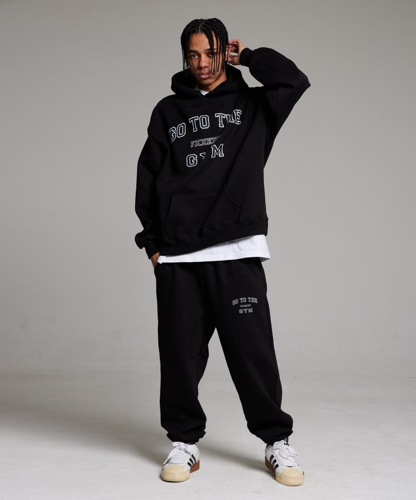 CREAM SODA LAB Go To The Gym Training Jogger Pants Black