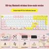 Wireless Bluetooth Mechanical Keyboard - 100-Key, Three-Mode, Compact Design, Office Customizable, Hot-Swappable Switches