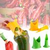 Bell Set 2pcs Pepper Seed Corer Remover Fruit Corer Separator Kitchen Gift Tool