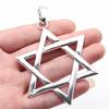 Hexagram Star of David Amulet Charm Antique Bronze Zinc Alloy Jewelry Making Supplies Craft Supplies Jewelry Charms