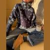 Lässiger Cardigan Damen Locker Stehkragen Reißverschlusstaschen All-Match Pullover Frühling Dicke Warme Strickware