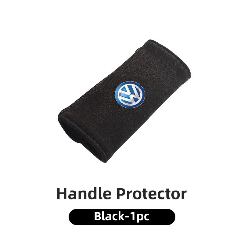 Suede Car Roof Door Pull Handle Protective Cover Soft and Comfortable For Volkswagen VW Scirocco Jetta Beetle Golf Passat PoloSZ1