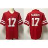 Mens San Francisco 49ers NFL Football Jersey Premium Embroidered Team Sport Shirt Fans Game Day Wear