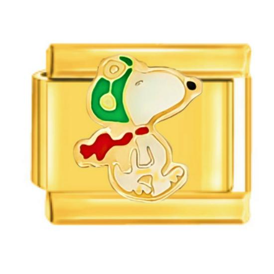 Gold Cartoon Character Titanium Steel Elastic Bracelet