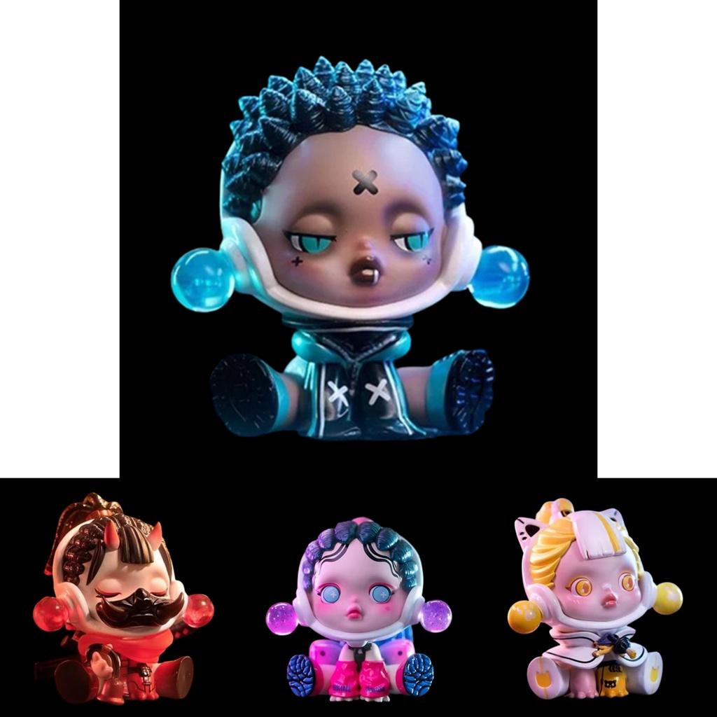 Popmart Night City Blind Box Sp5 Series Cute Resin Figures For Gift And Collectibles
