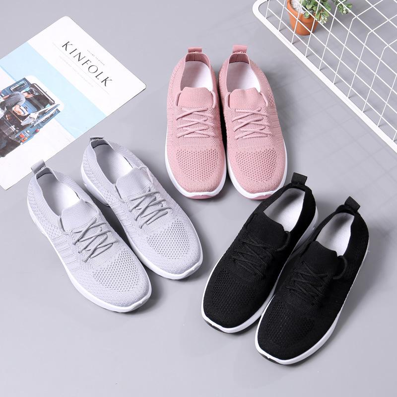 Shoes Women's New Women's Shoes Soft Sole Casual Non-slip Women's Shoes Lightweight Running Sneakers Women's Breathable
