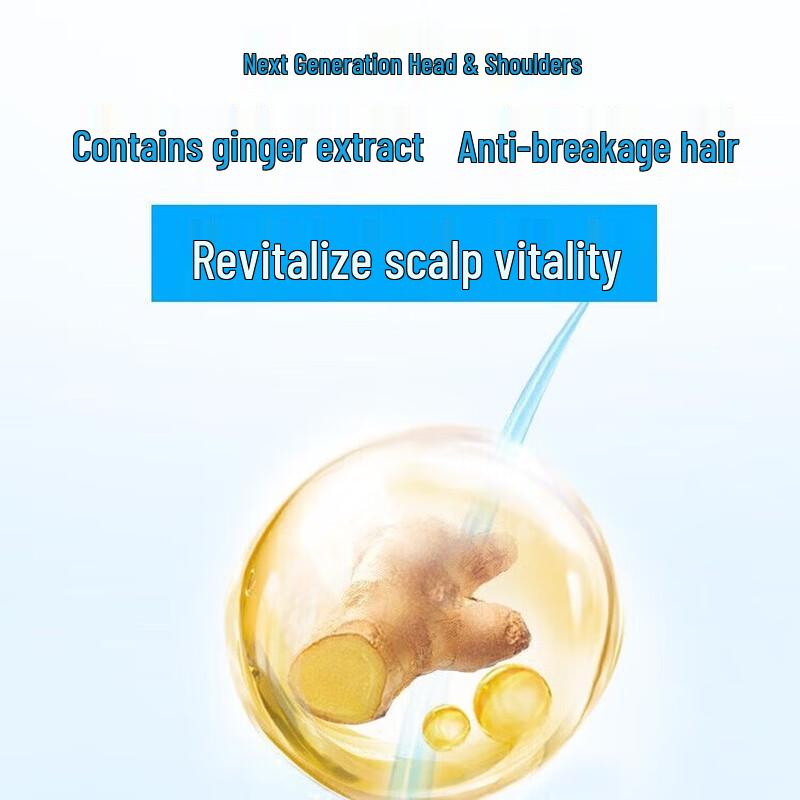 Head & Shoulders Ginger Anti-Dandruff & Anti-Breakage Shampoo