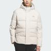 adidas Giacca Piumino Calda Antivento con Lettera Manica Lunga con Cappuccio Uomo Giacche KQ5523