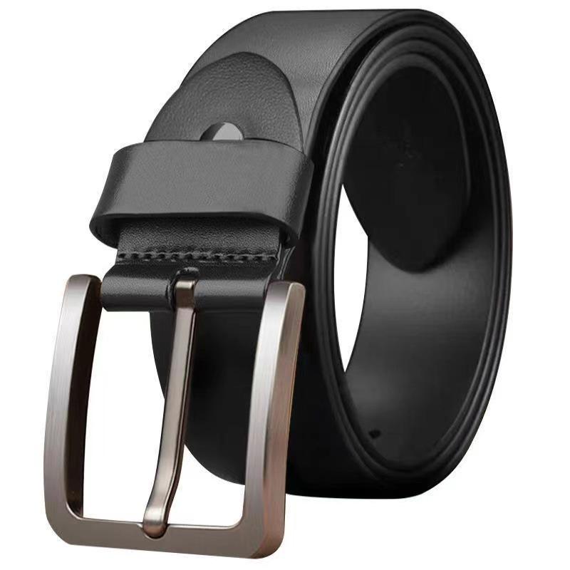 Ceinture décontractée à boucle rotative pour homme - Polyvalente et tendance, style coréen