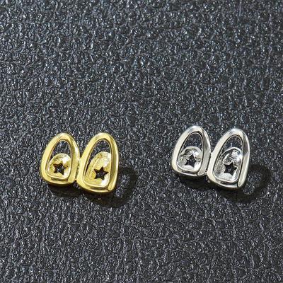 Hip Hop Hollow Star Zahn Grillz Zahndekoration Zahnkappen Eckzähne Dental Grills Für Damen Herren Schmuck Cosplay