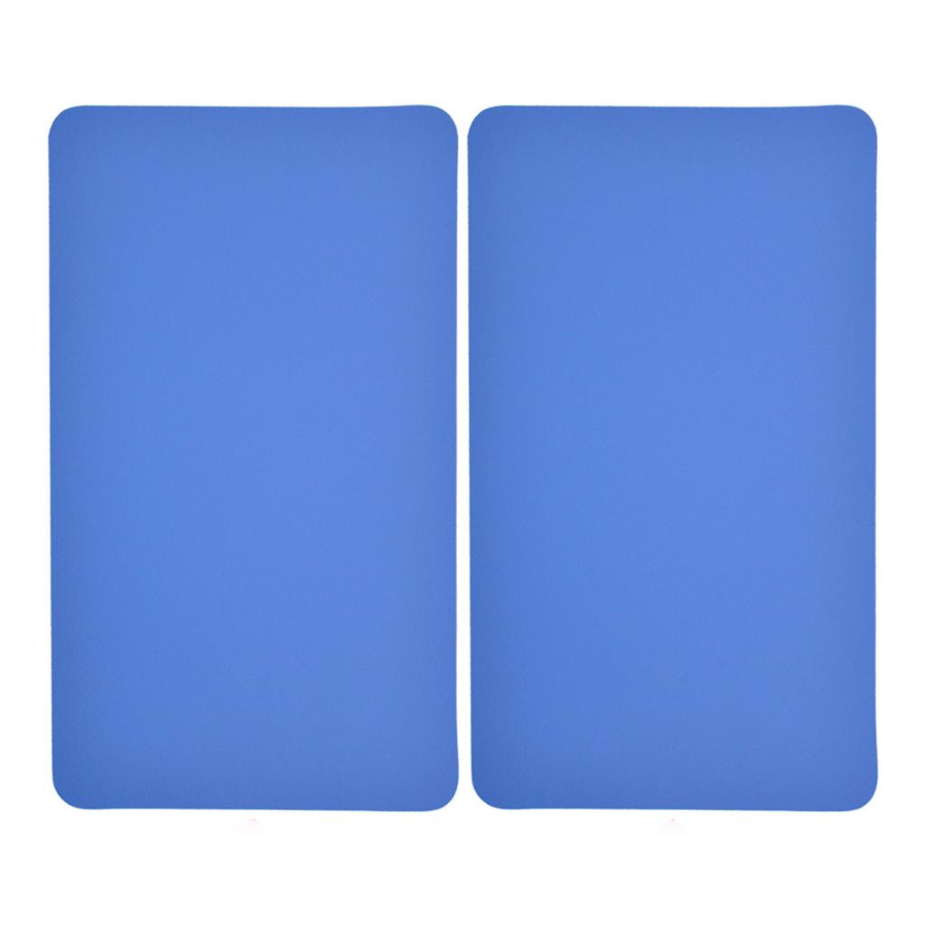 2Pcs Waterproof PVC Repair Patch Square Rubber Boat Patch Inflatable Boat Repair Tool for Rubber Dinghy Canoe Kayak