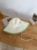 Light and quick-drying wide brim bucket hat Spring and summer camping windbreak rope Contrast color sun hat Sunscreen sunshade basin hat Children
